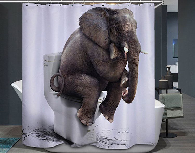 20 Novelty Shower Curtain Ideas For The Easily Amused