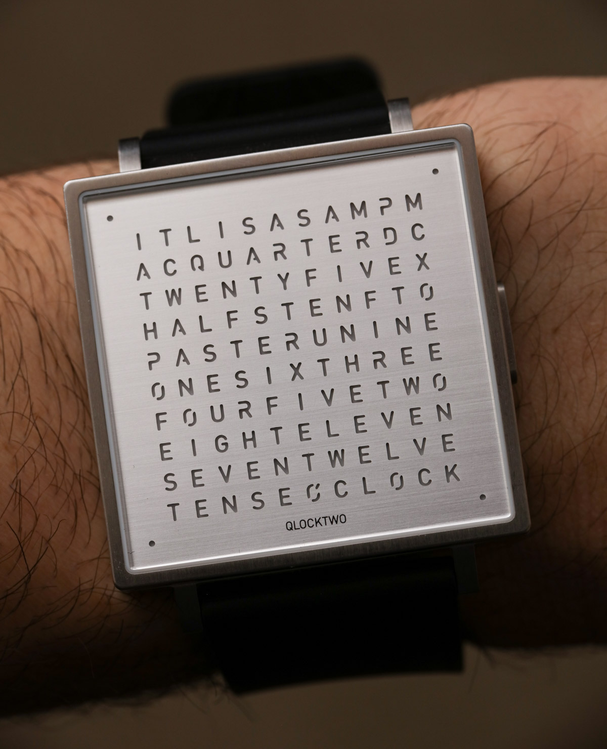 QlockTwo W39 Watch Review aBlogtoWatch