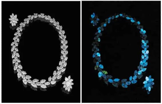 What is Diamond Fluorescence? Why Diamonds Under Black Light Glows Blue