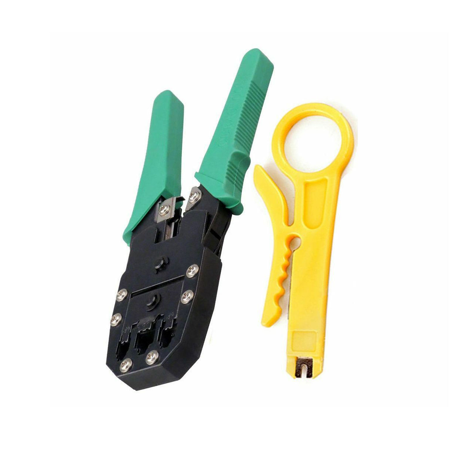 Network LAN RJ45 RJ11 Cat5e Cat6 Crimping Cutter KRONE IDC