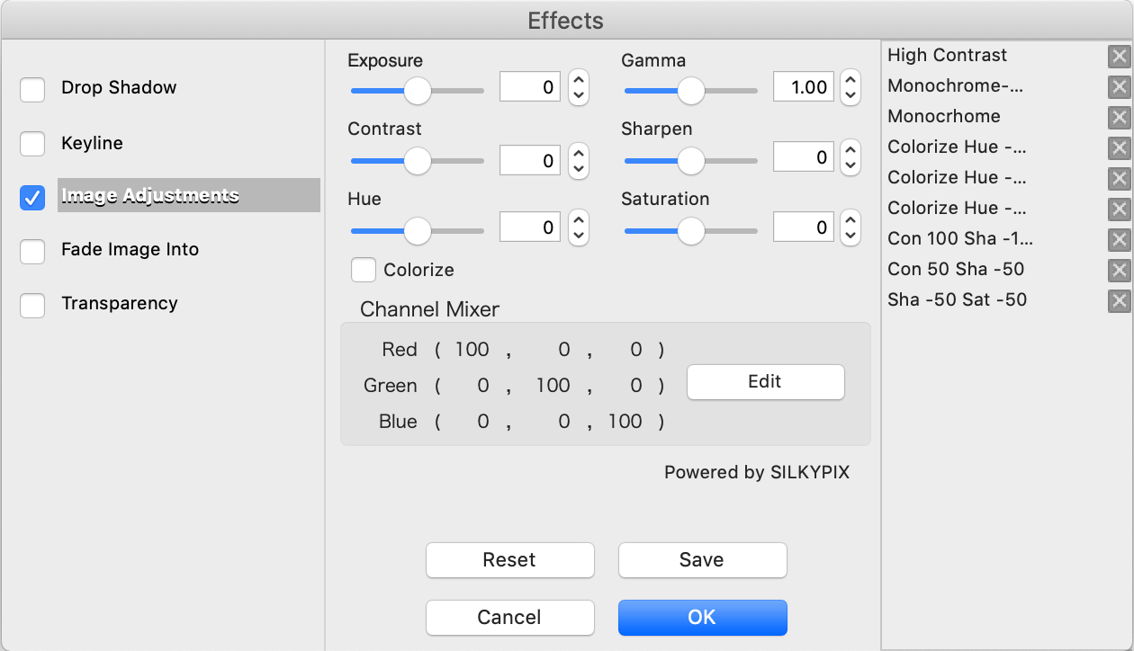 ABM USER GUIDE Image Effects & Type