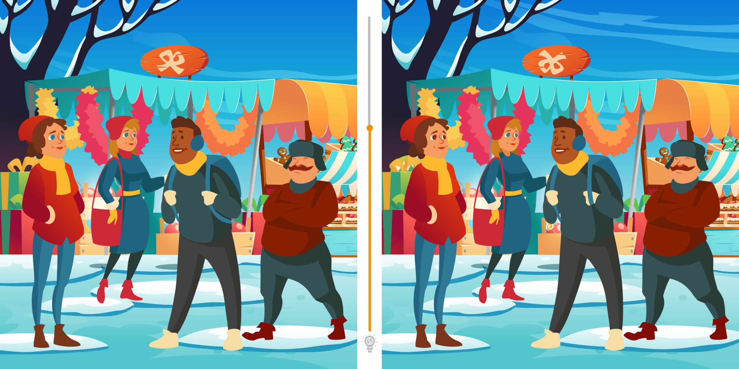 Put your sense of observation to the test and try to find 8 differences