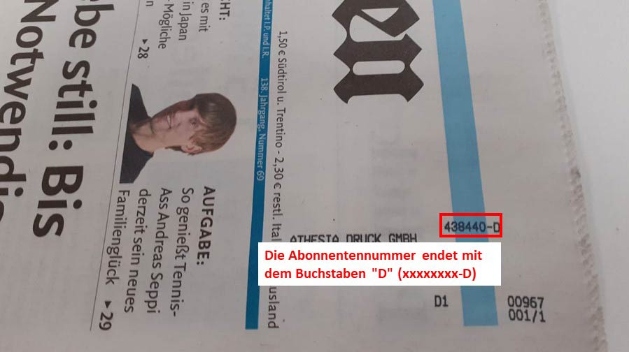 Athesia epaper Dolomiten, Wiku, Markt, Magazin, Radius und Zett online