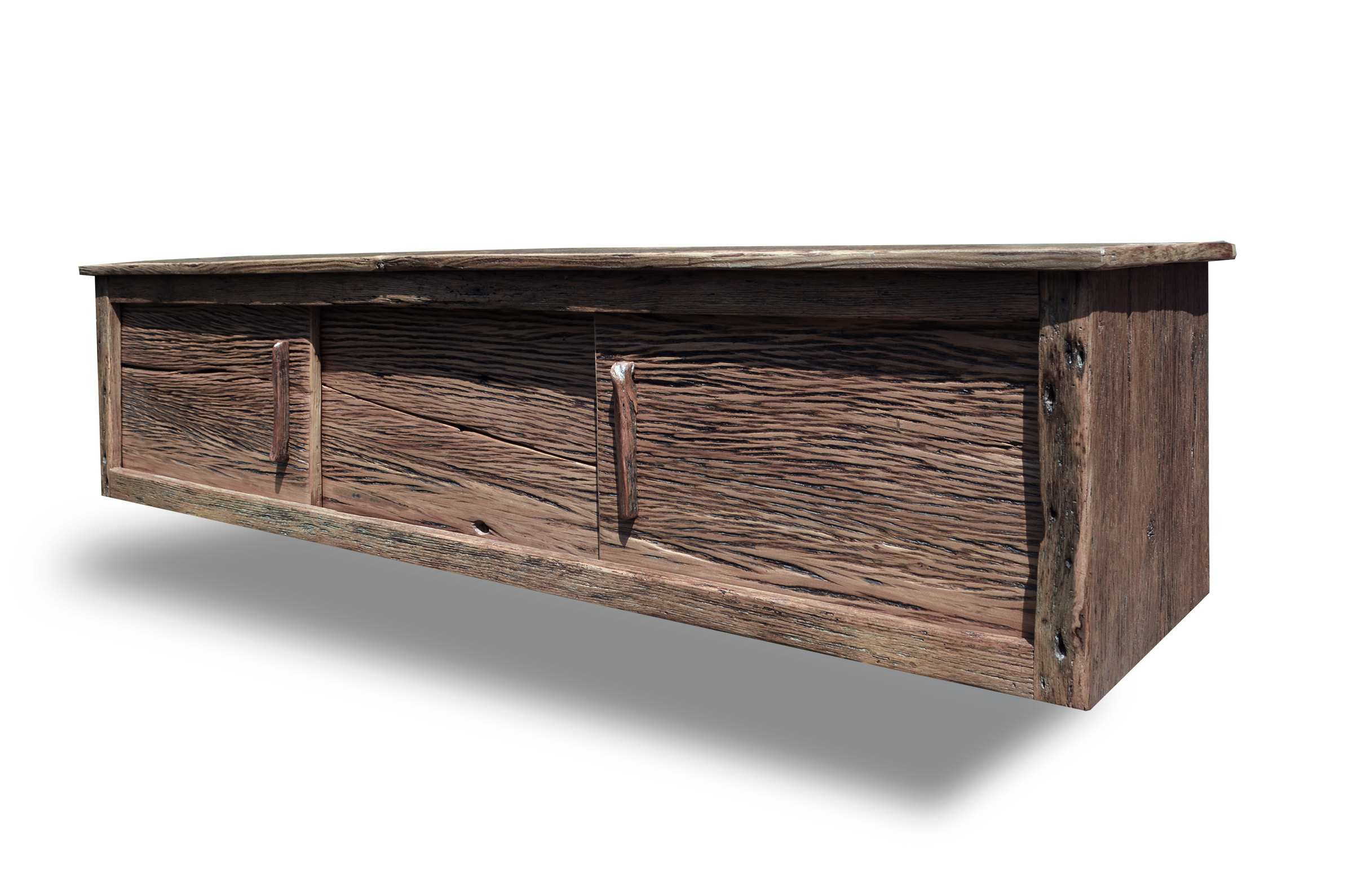 Rustic floating media Abodeacious