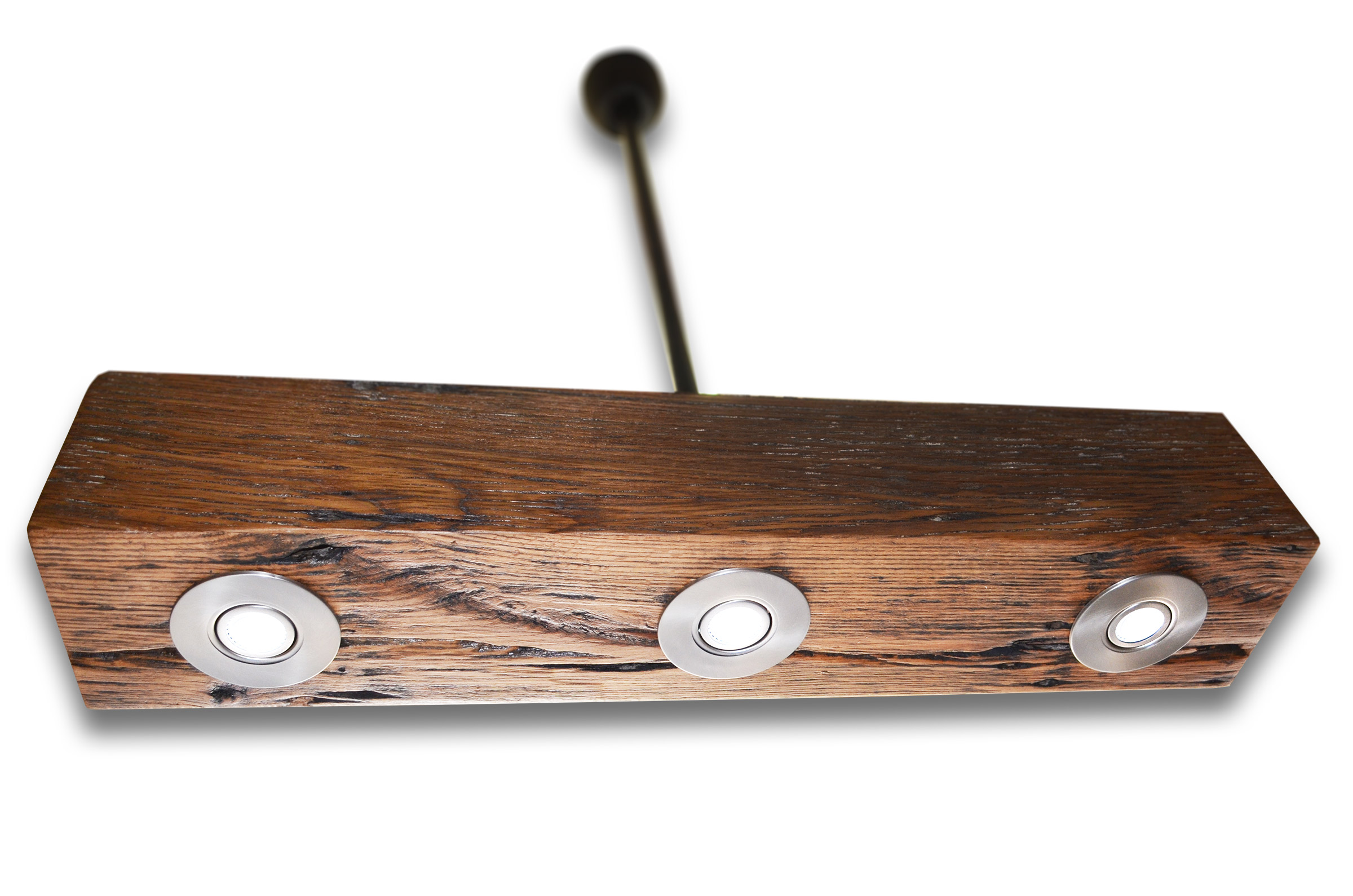 Rustic oak light fixture Abodeacious