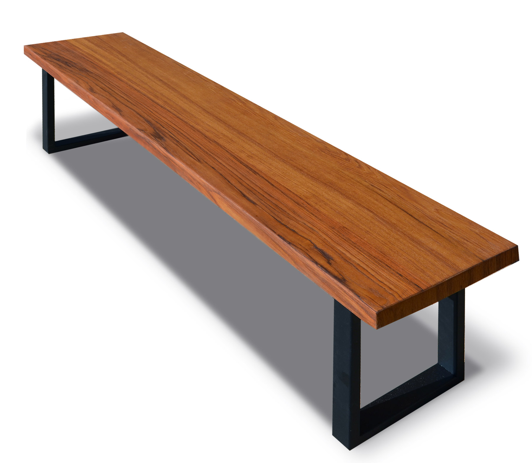 Exotic wood dining benches Abodeacious
