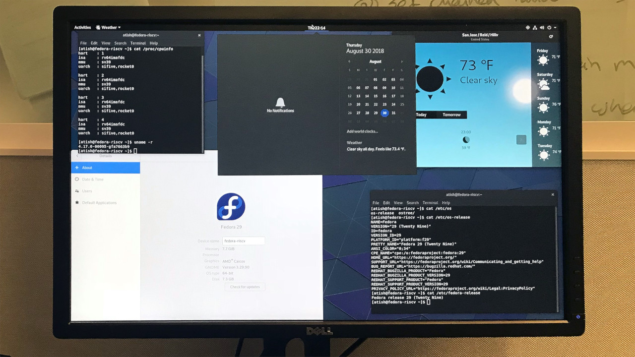 Western Digital Releases Fedora Desktop on RISCV Tutorial AB Open