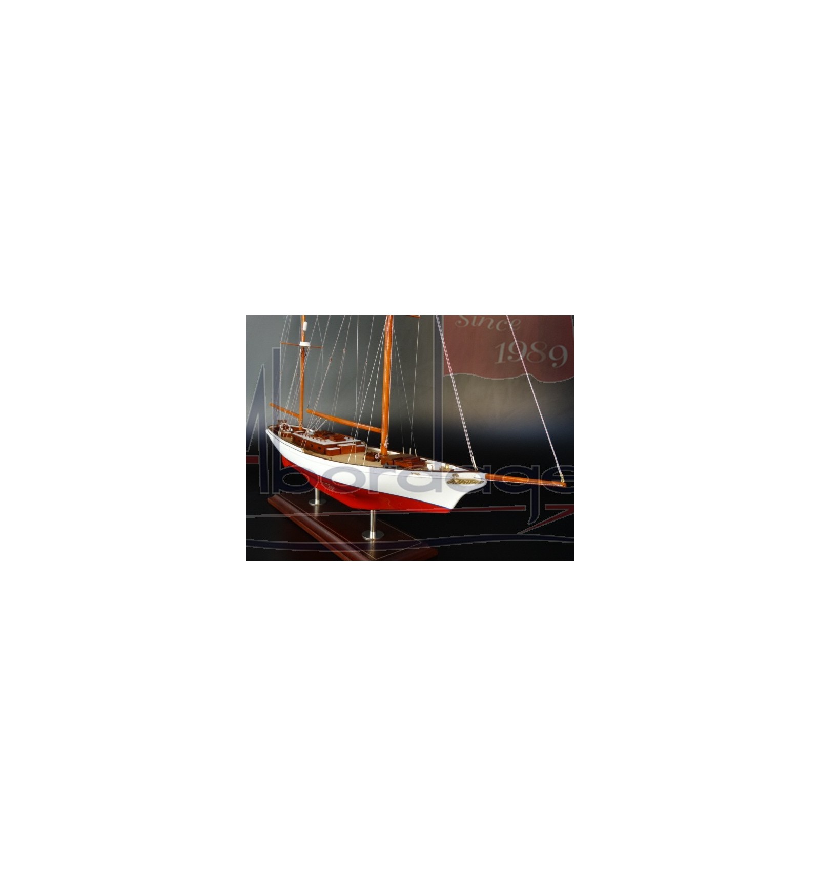 Ticonderoga 1936 A ClipperBowed 72' Ketch Custom Boat