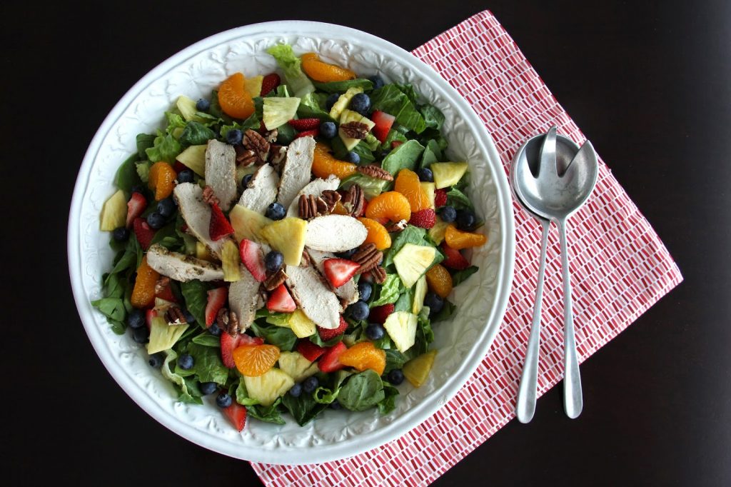 Panera's Strawberry Poppyseed and Chicken Salad A Bountiful Kitchen
