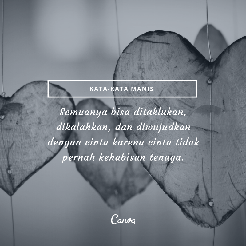 50+ Mentahan Kata Kata Quotes Bucin Background Hitam HD Mentahanku