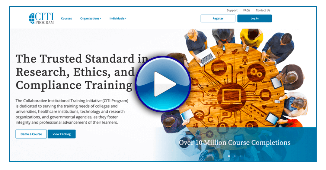 We've Upgraded Our Public Website! CITI Program