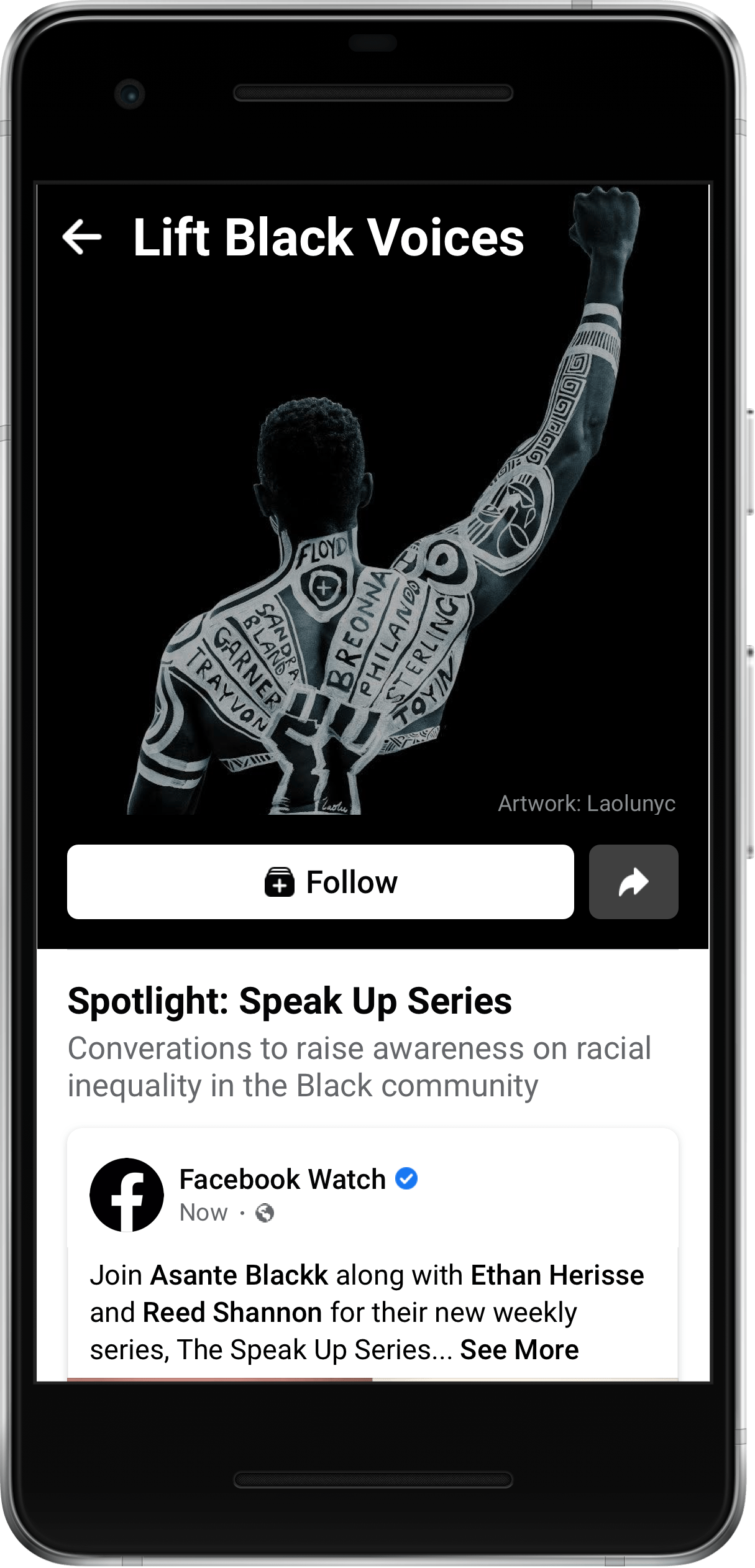 Supporting Black and Diverse Communities Meta