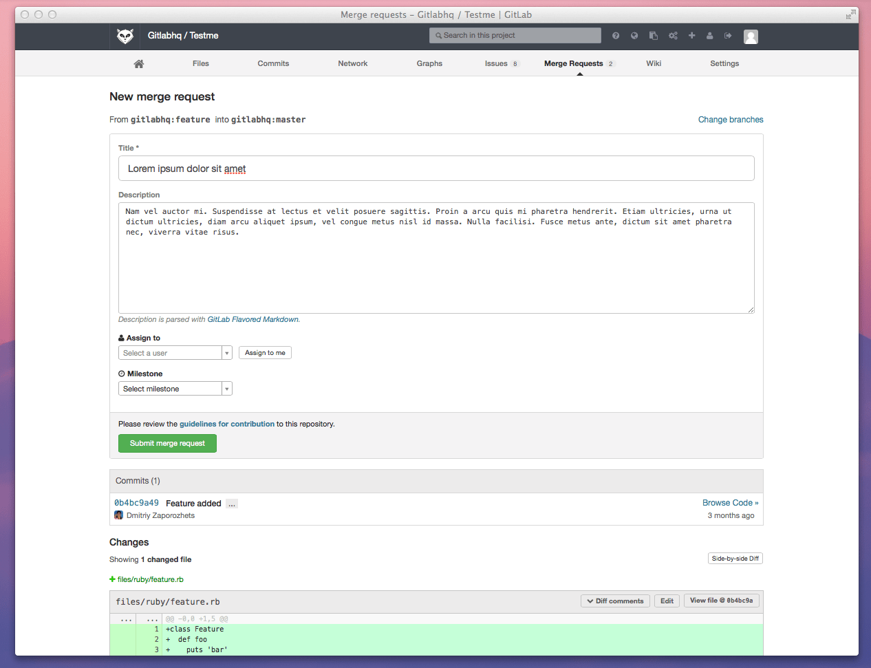 GitLab 6.9 EE and CE released GitLab