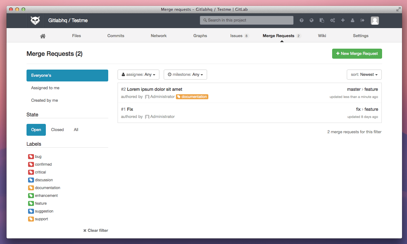 GitLab 6.9 EE and CE released GitLab