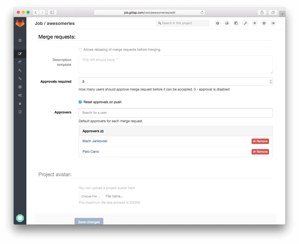 GitLab 7.13 released with a Customizable Project Dashboard and even