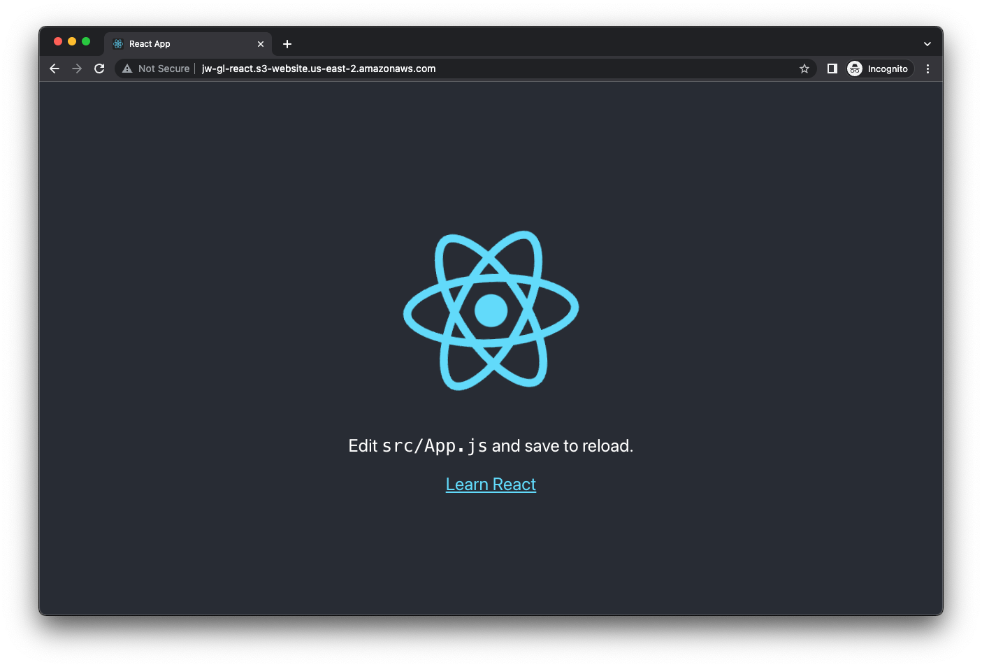 How to deploy a React application to Amazon S3 using GitLab CI/CD