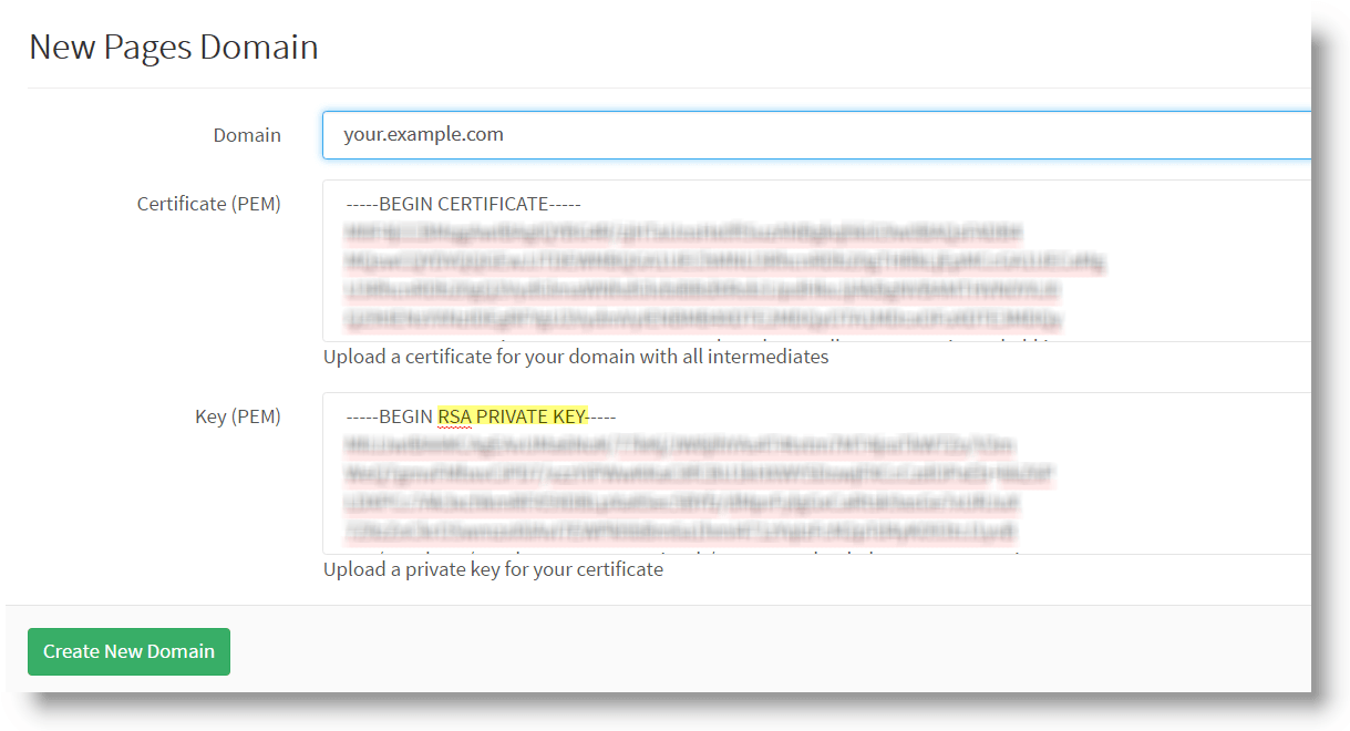 Secure GitLab Pages with StartSSL GitLab