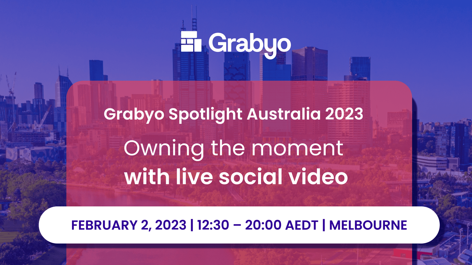 Grabyo Spotlight Australia 2023