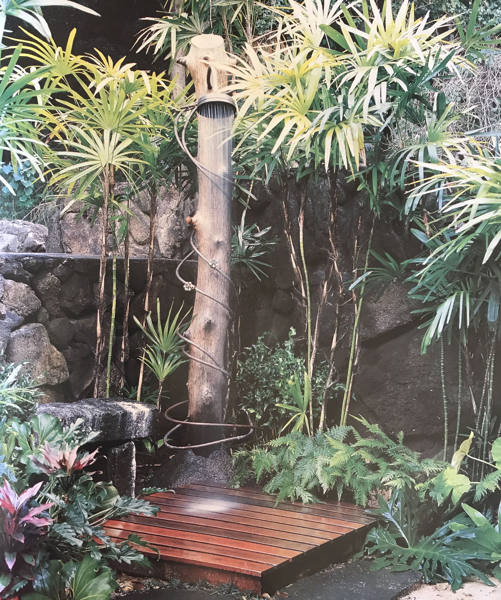 One of the Best Things in Life is an Outdoor Warm Shower Hawaii Real