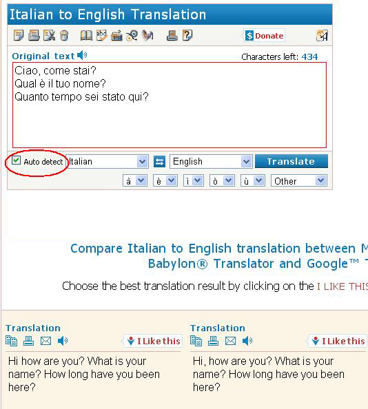 Detect Language To English Science Relief