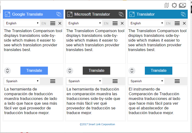 How to Compare Translations ImTranslator