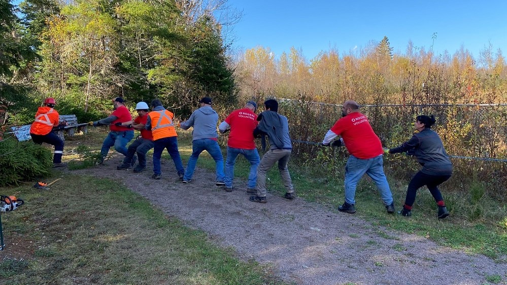 It takes a village working together to rebuild after Hurricane Fiona