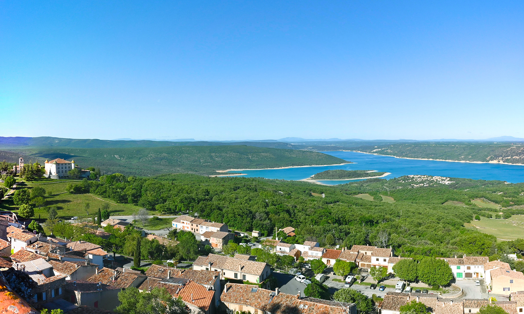 Nouvelle webcam Aiguines Lac de SainteCroix du Verdon Skaping