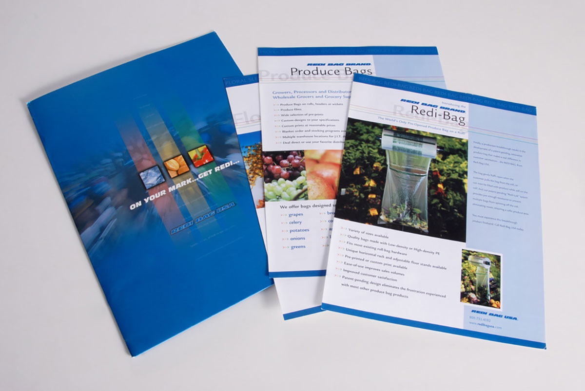RediBag Brochure and Sales Packet About350 Creative