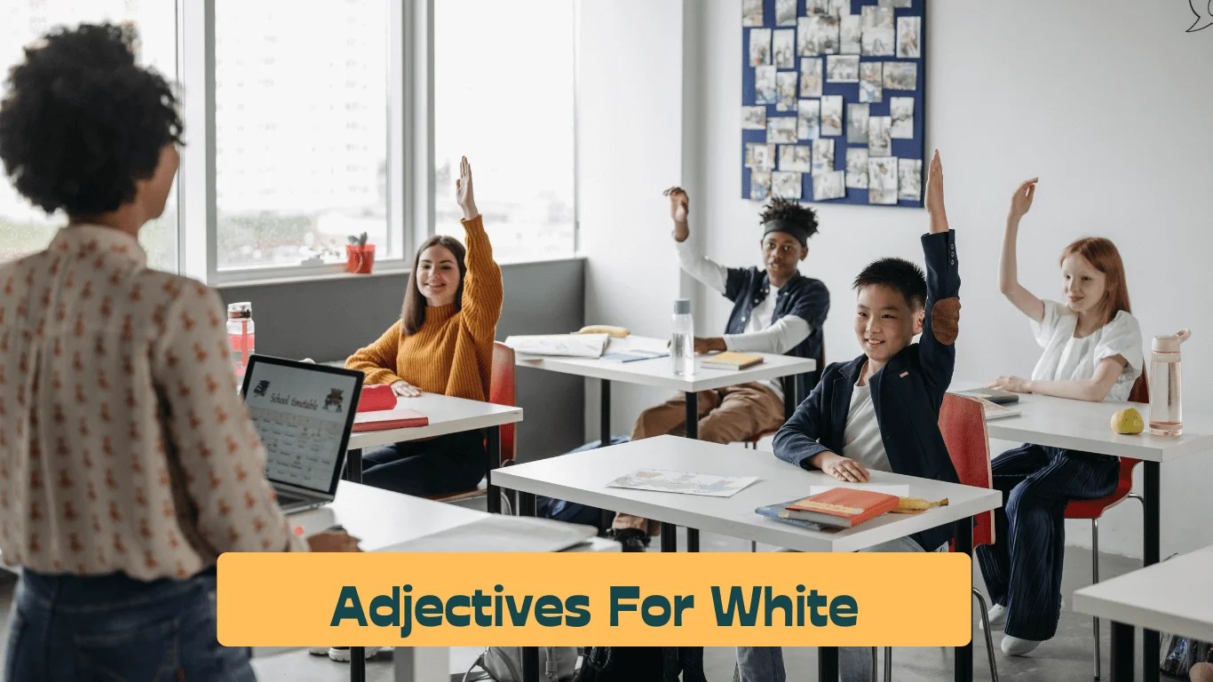 Adjectives for White Words to Describe about White