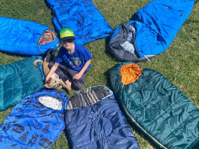 How to attach sleeping bag to backpack