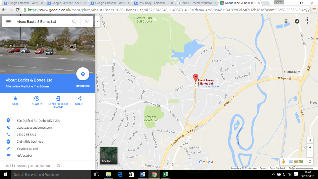 mapallestree About Backs & Bones Ltd