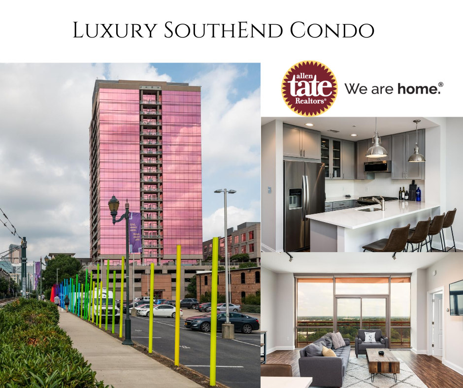 New Listing Luxury Southend Condo Views!! About Davidson
