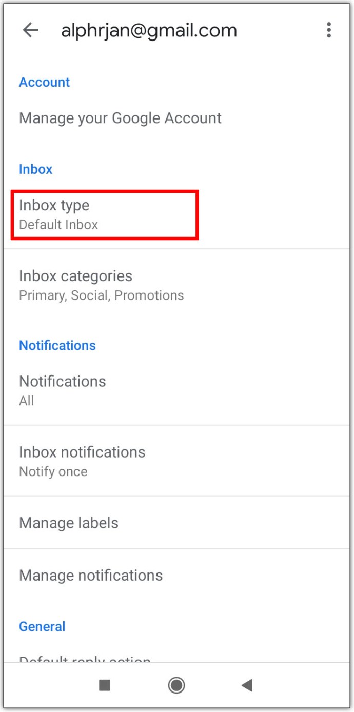 Gmail inbox shows 1 unread message, but if I click inbox it won't.