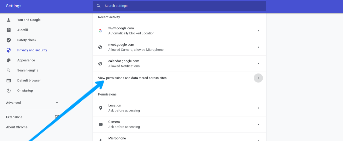 How to Add Trusted Sites to Google Chrome • About Device