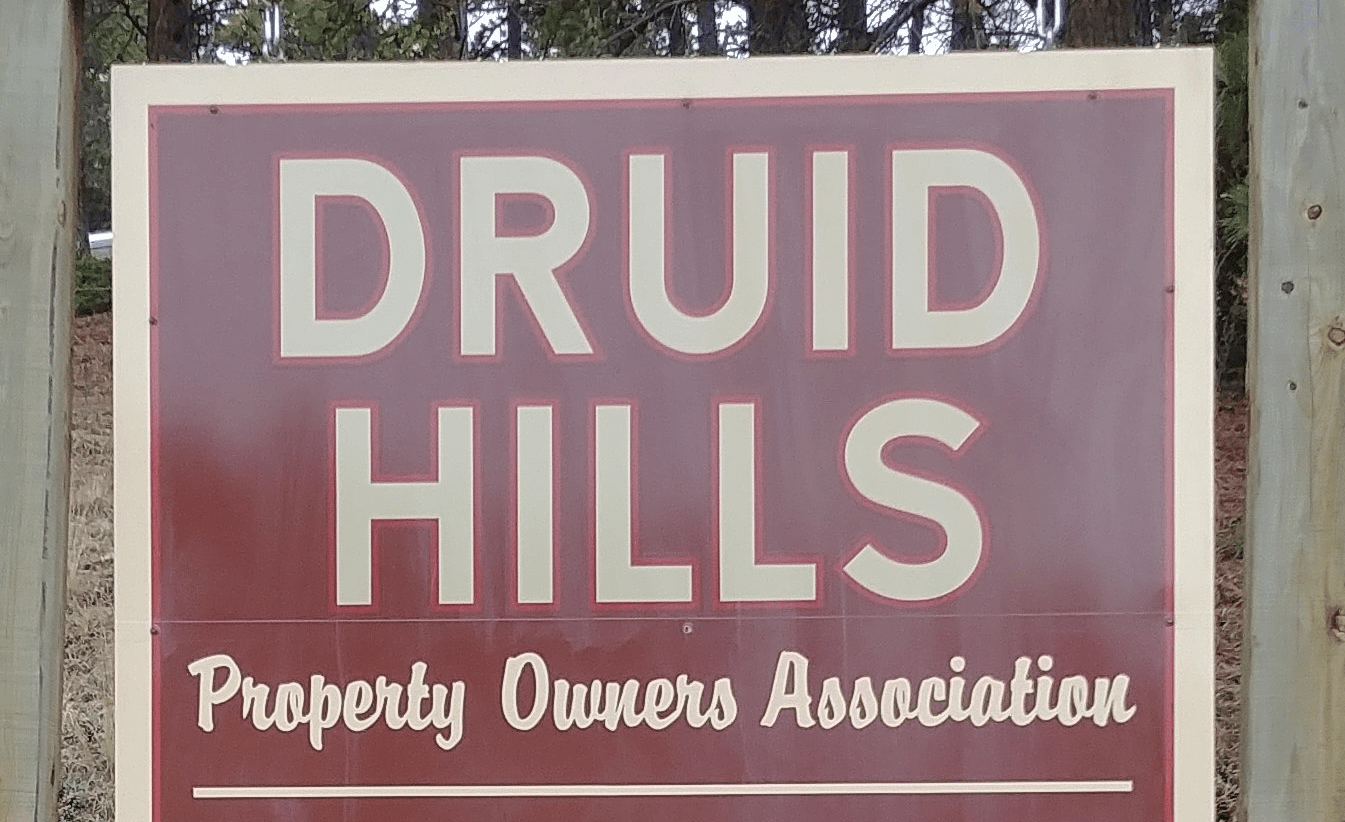 The TRUTH about Druid Hills POA Sign Druid Hills HOA Florissant Colorado