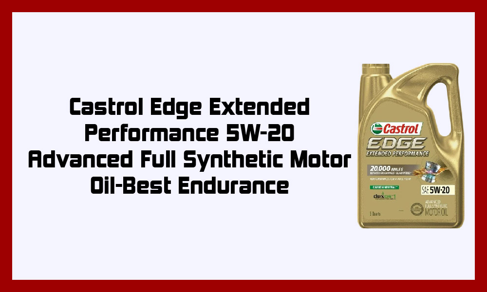 8 Best 5W20 Oils Engine Lubricants for Peak Performance