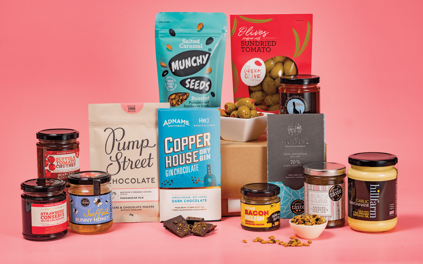 Win a luxury gift hamper packed with Suffolk goodies from East Coast