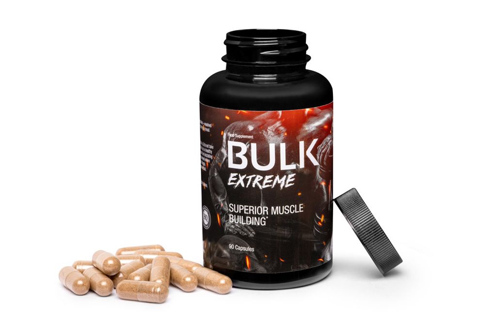 Bulk Extreme pills to help build muscle mass