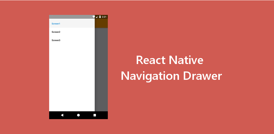 React Native Navigation Drawer Example using React Navigation V5