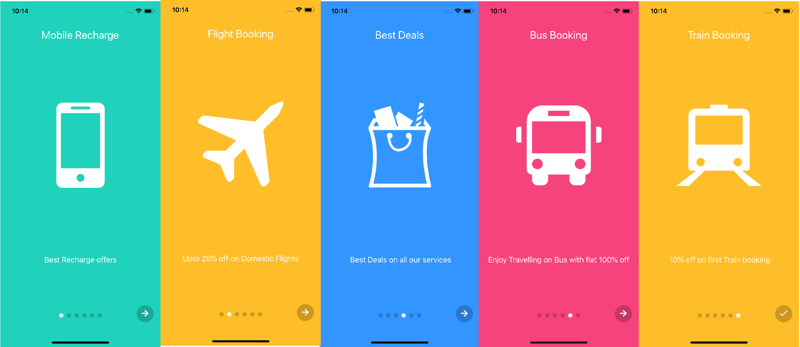 React Native App Intro Slider using AppIntroSlider About React