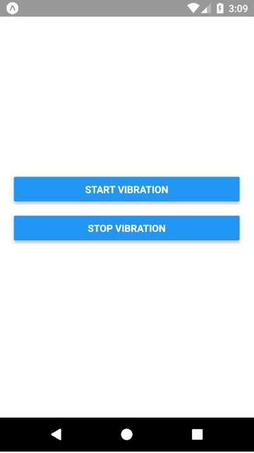 React Native Vibration Start Stop Device Vibration in