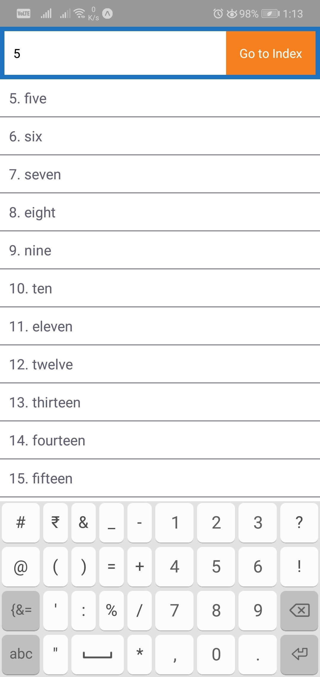 Scroll to a Specific Item in ScrollView List View About React