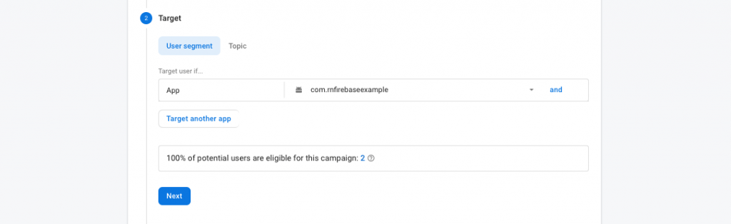 Send Notification to React Native App using Firebase Cloud