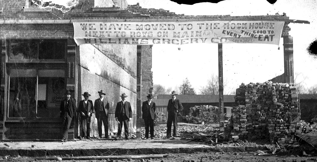 The Downtown Russellville Fire of 1906 ABOUT the River Valley