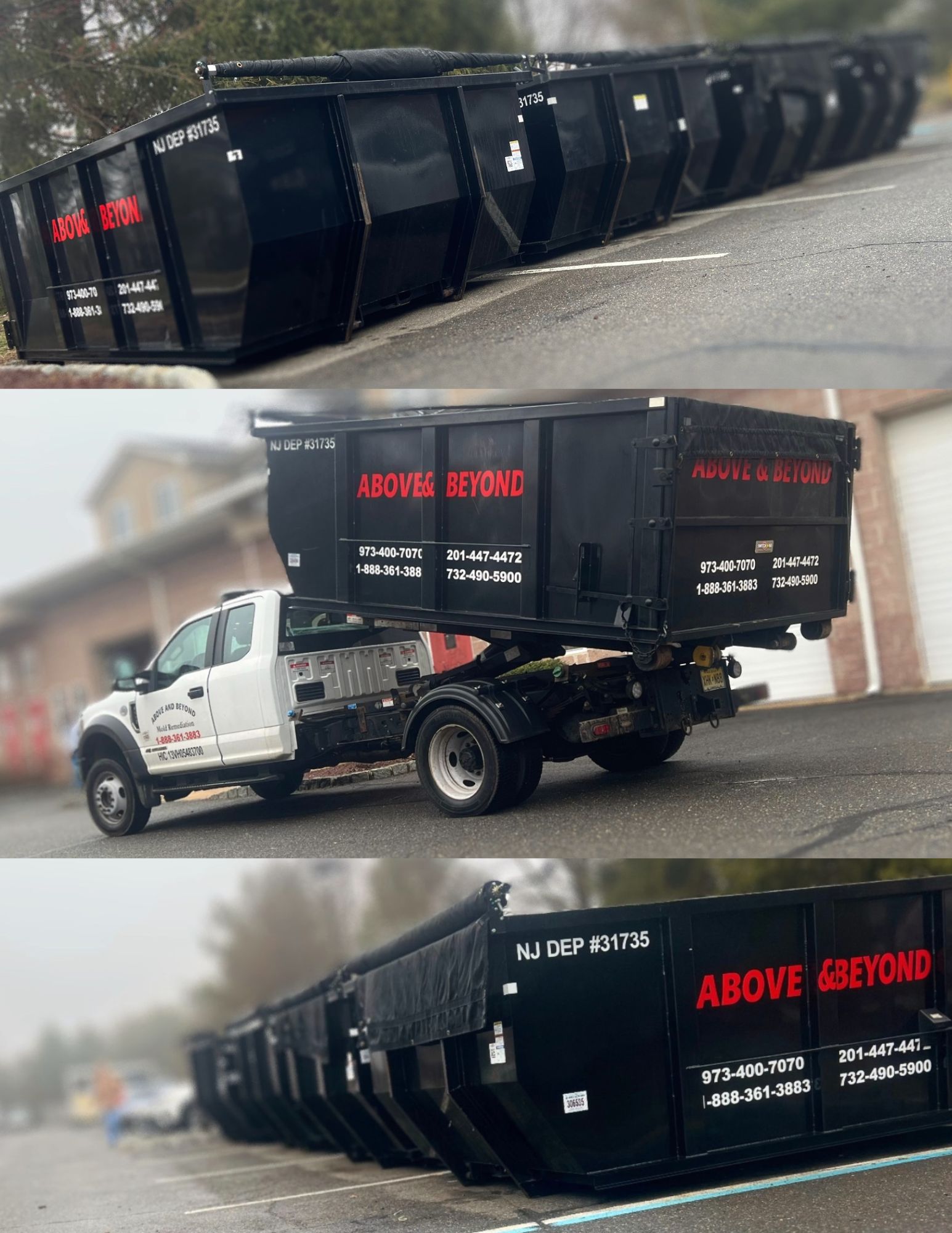 Roll Off Dumpster Rental in New Jersey Next Day Delivery