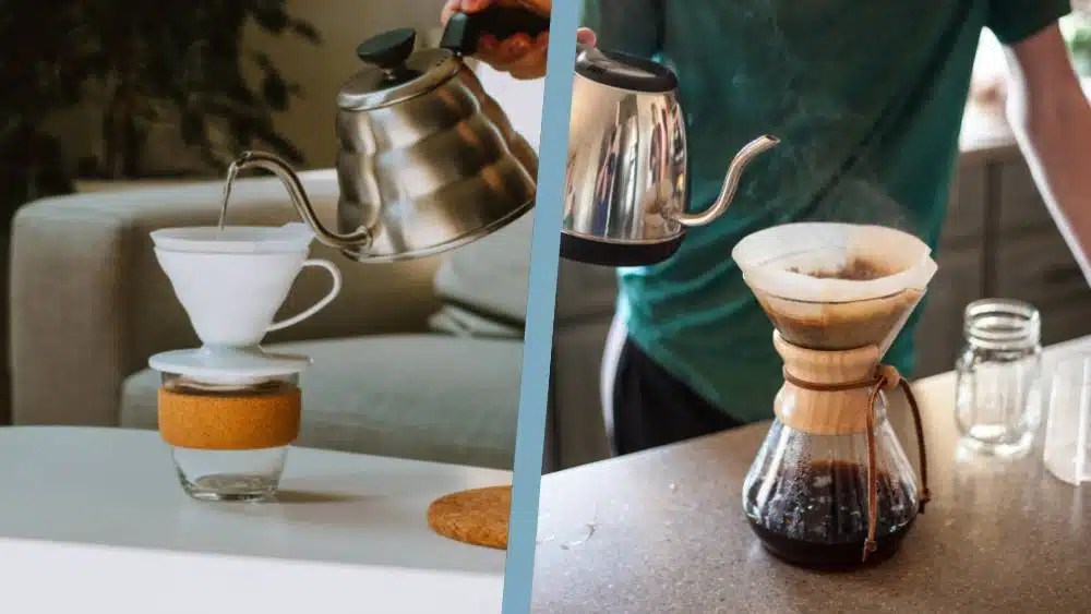 Chemex vs V60 Compared (Powerful PourOver Potions)