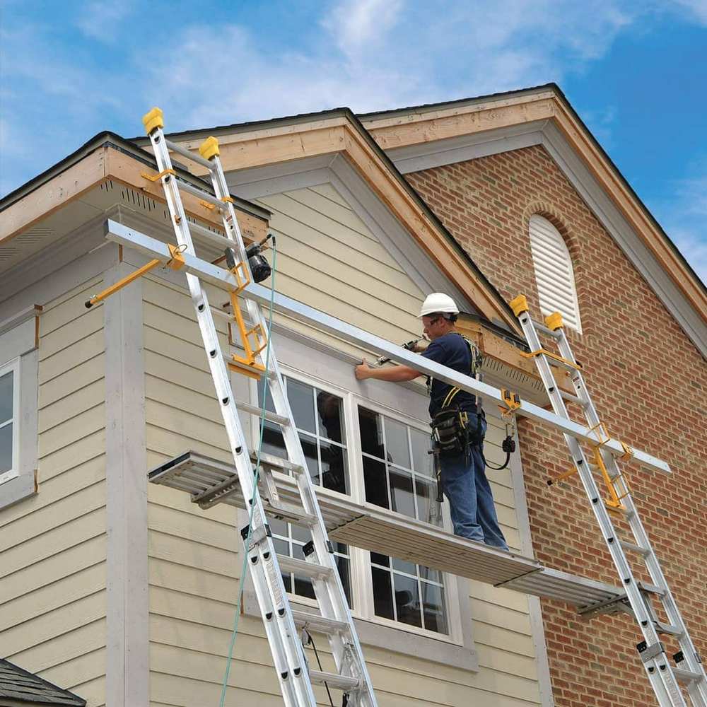 How to Set Up and Use Ladder Jack Scaffolding