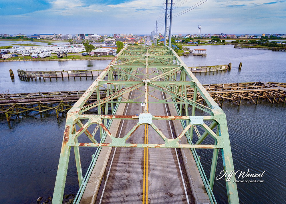 JW084 Swing Bridge Island Time Begins Above Topsail