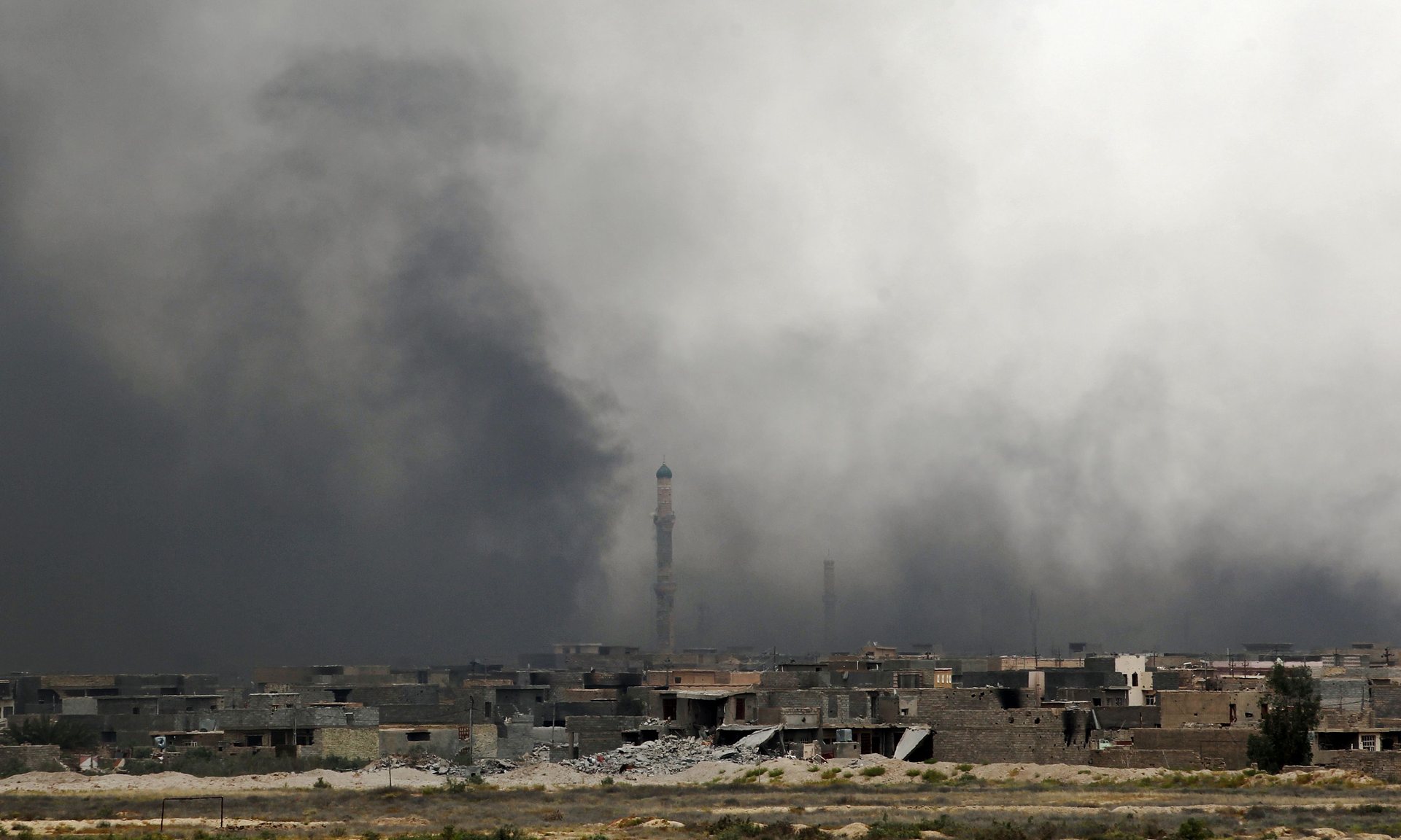 Iraqi Children Pay High Health Cost Of WarInduced Air Pollution, Study