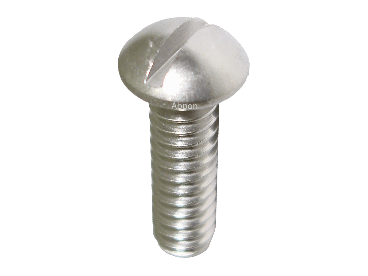 SLOTTED ROUND HEAD MACHINE SCREWS Abpon Co.,Ltd.